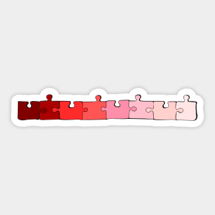 Puzzle Pieces Sticker